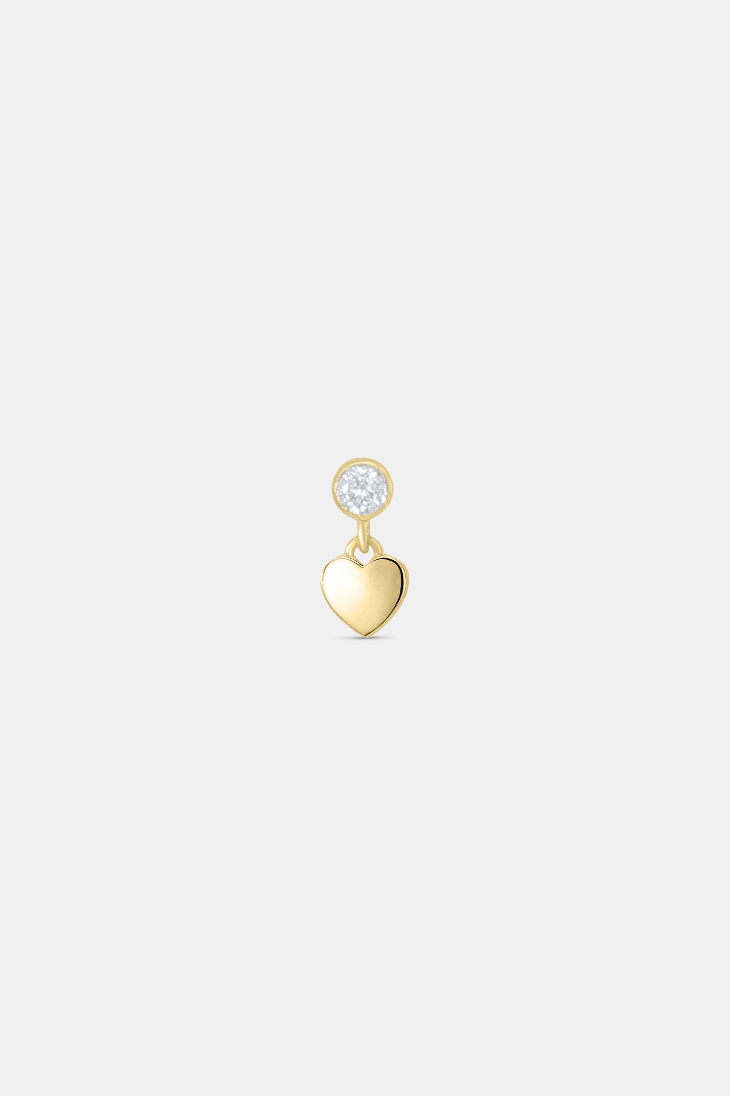 Dangle Heart Flatback