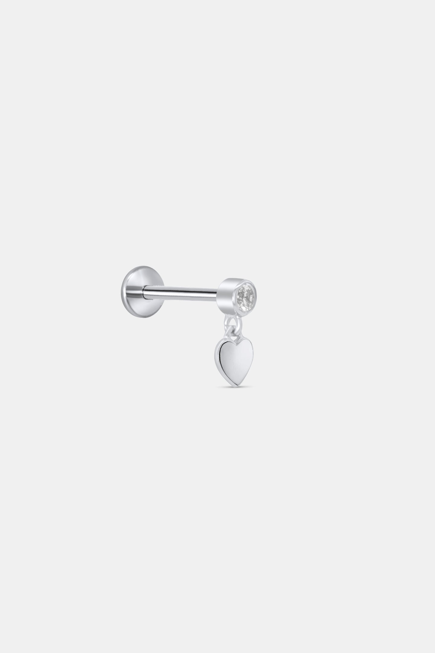 Dangle Heart Flatback