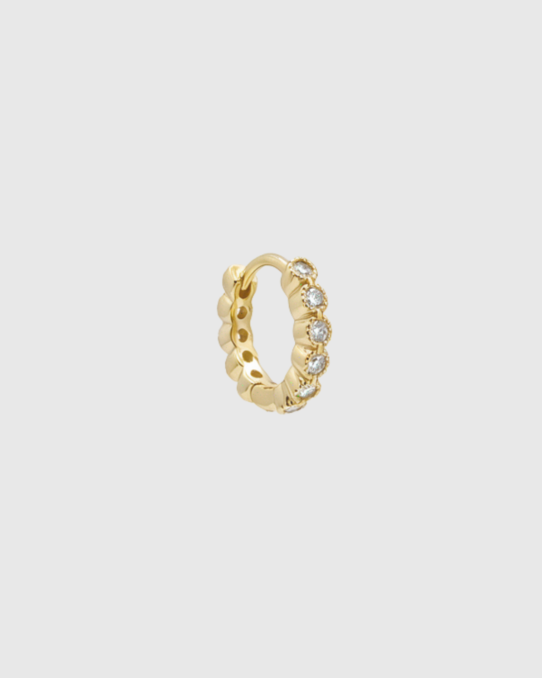 Full Bezel Huggie - 10mm