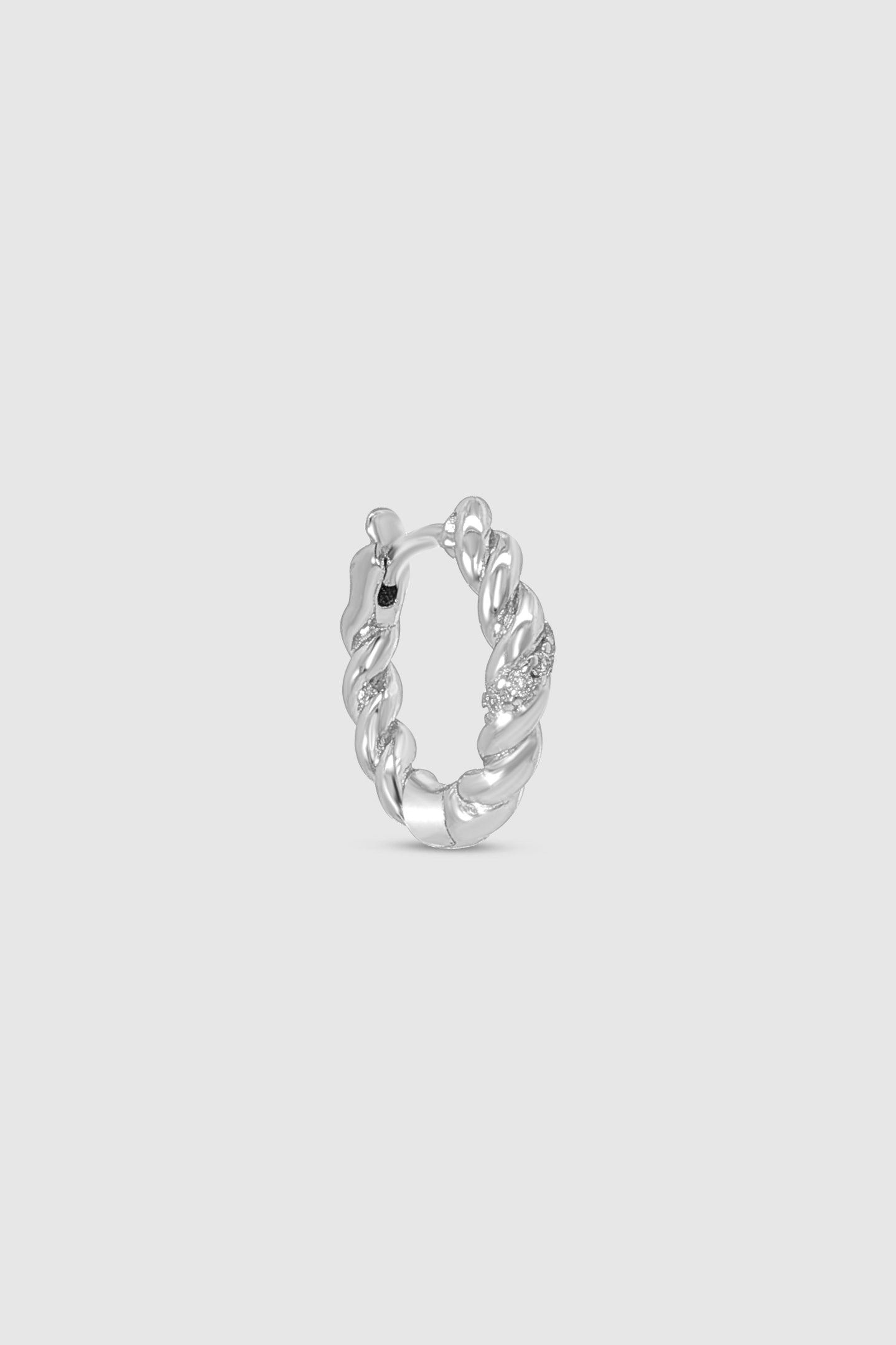 Twisted Crystal Huggie