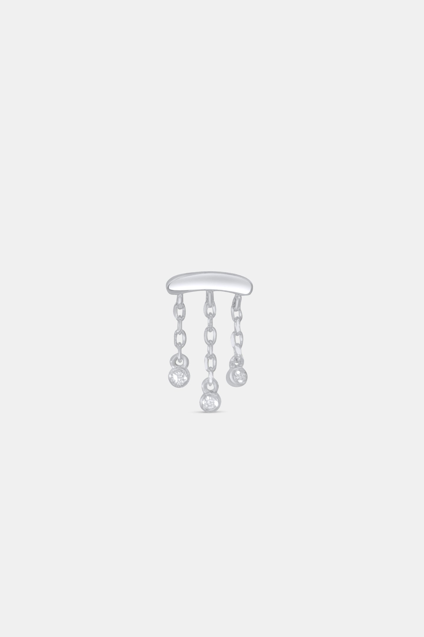 Triple Dangle Crystal Flatback