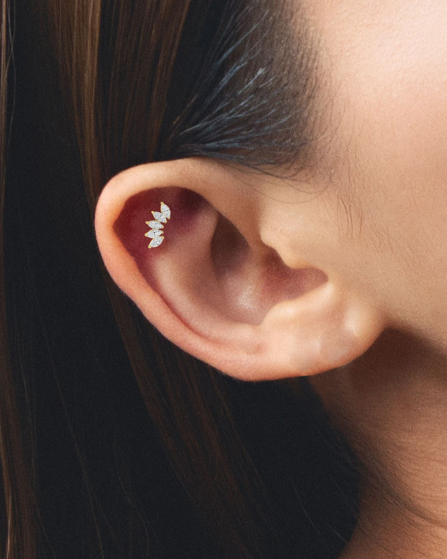 Crown Marquise Flatback