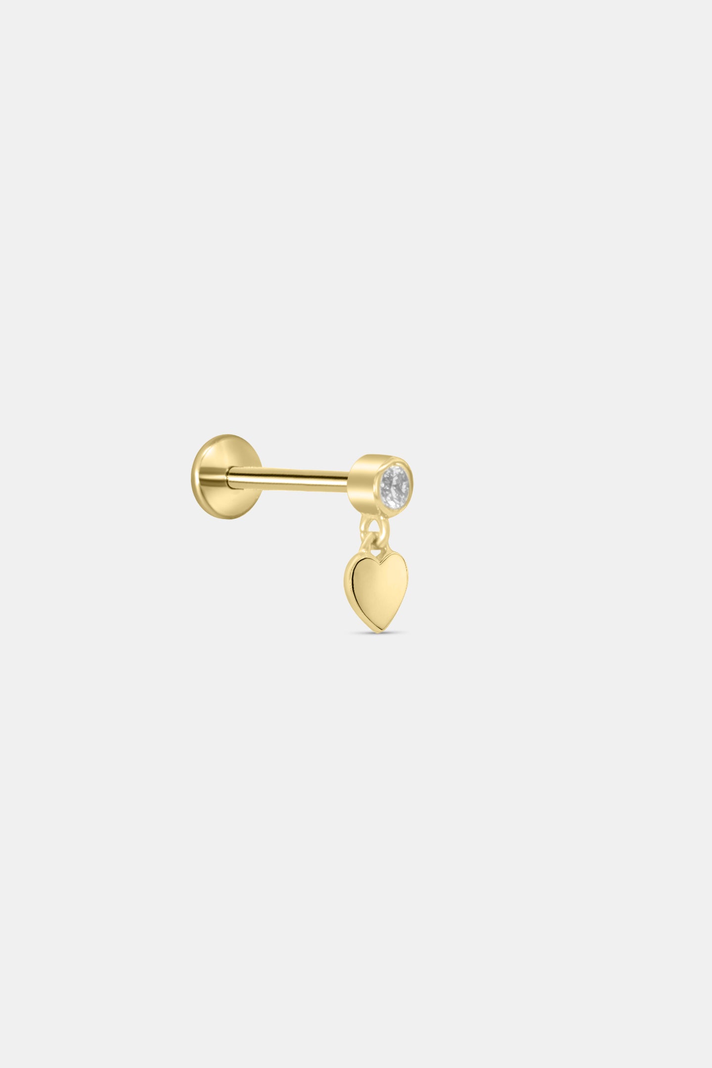 Dangle Heart Flatback