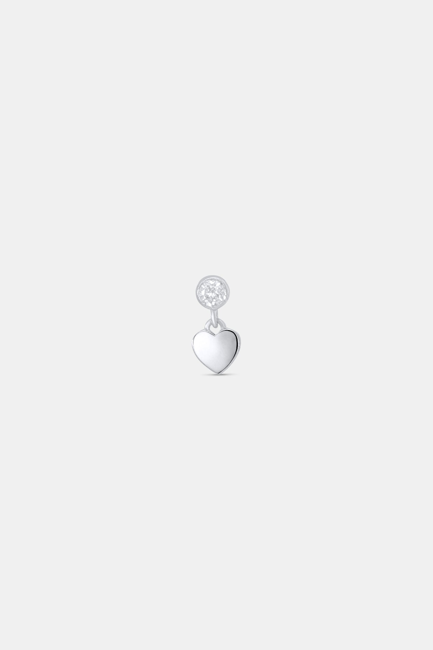 Dangle Heart Flatback