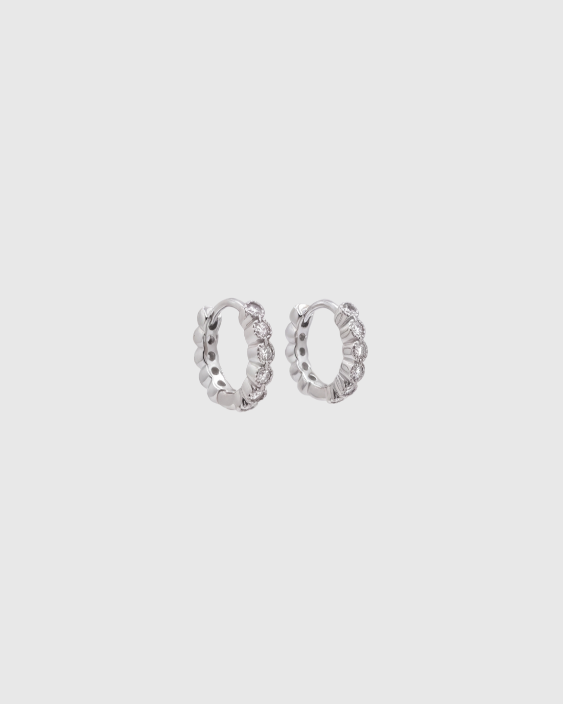Full Bezel Huggie -  6mm