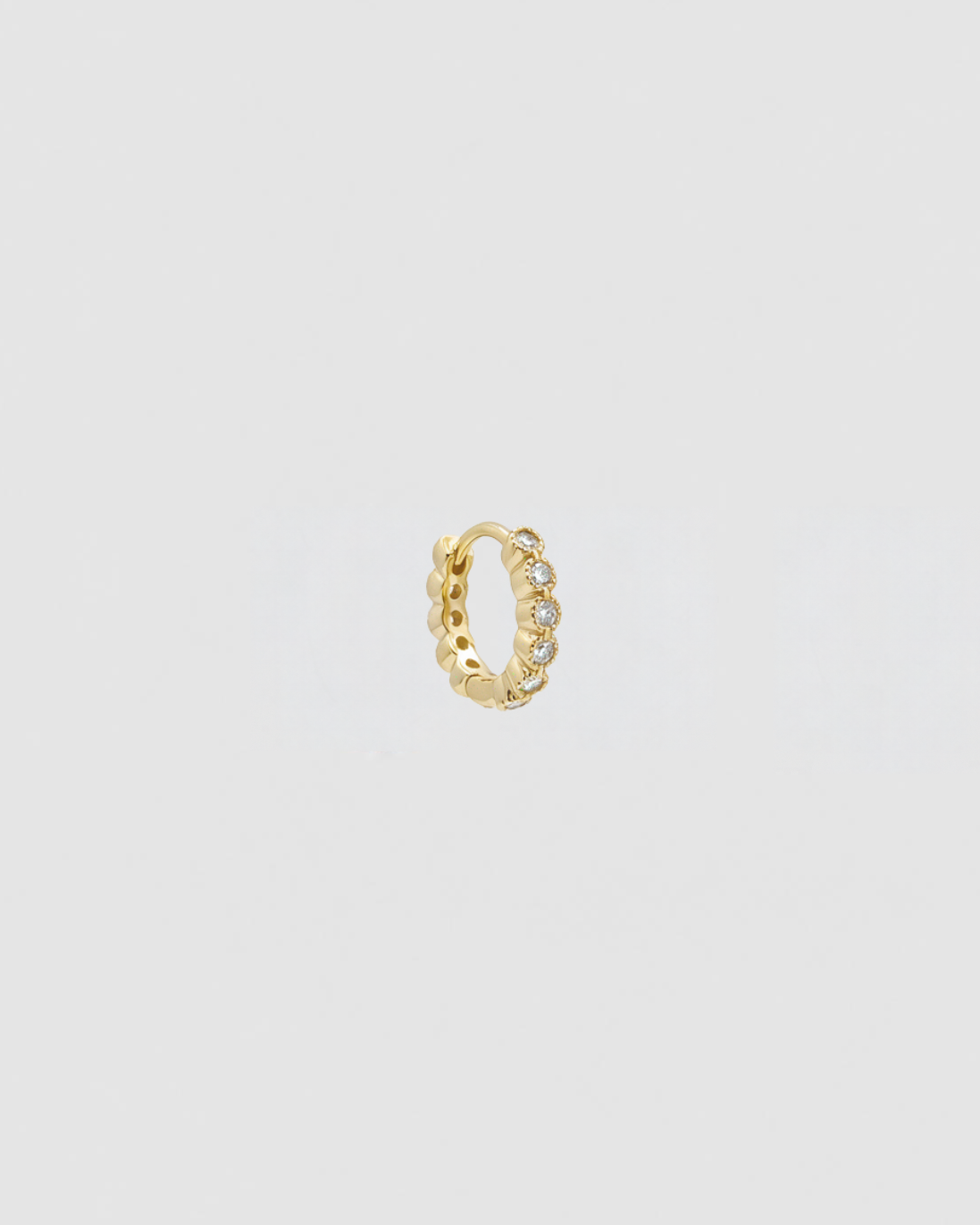 Full Bezel Huggie -  6mm