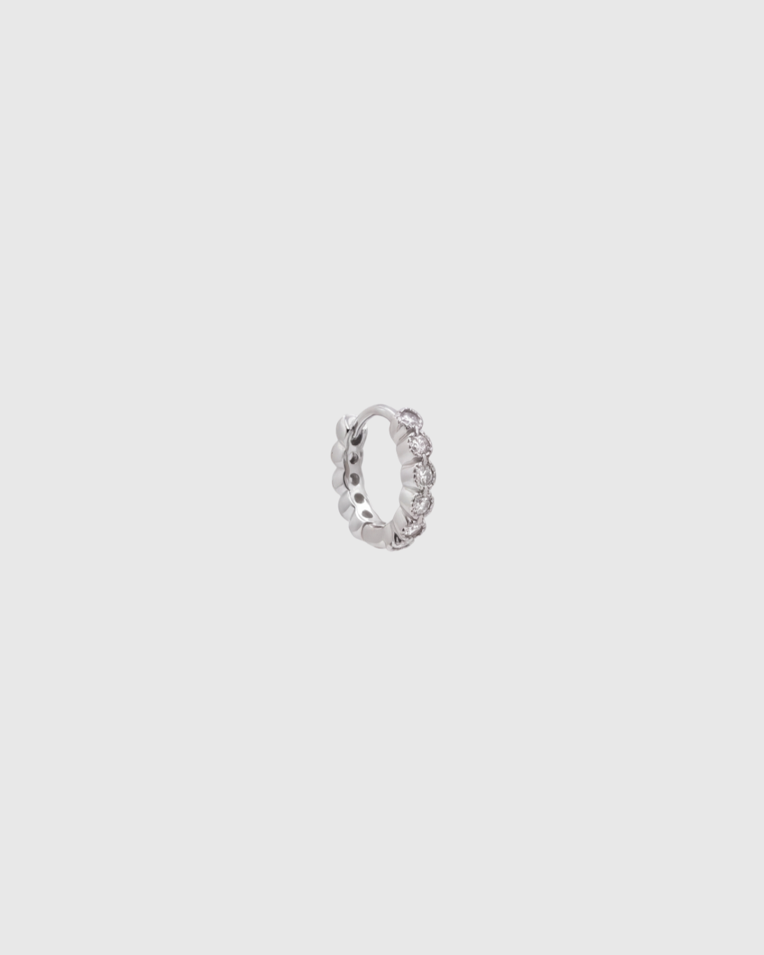Full Bezel Huggie -  6mm