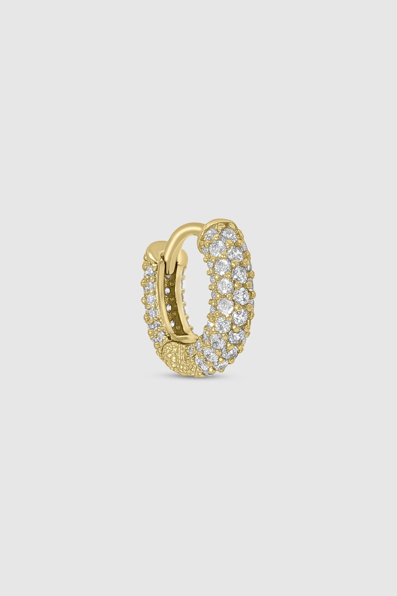 Chunky Crystal Huggie