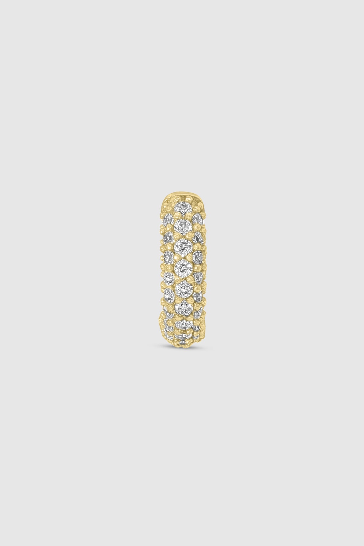 Chunky Crystal Huggie