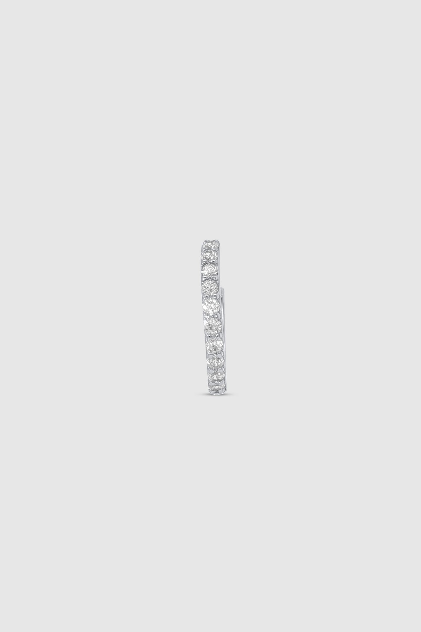 10mm Pave Huggie