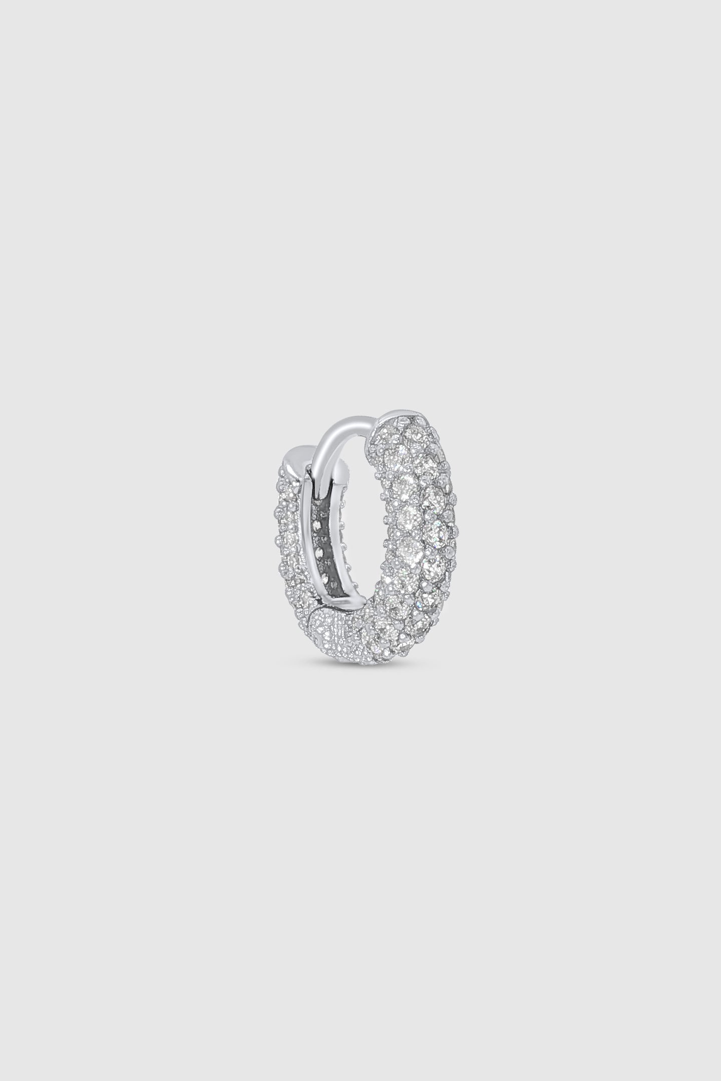 Chunky Crystal Huggie