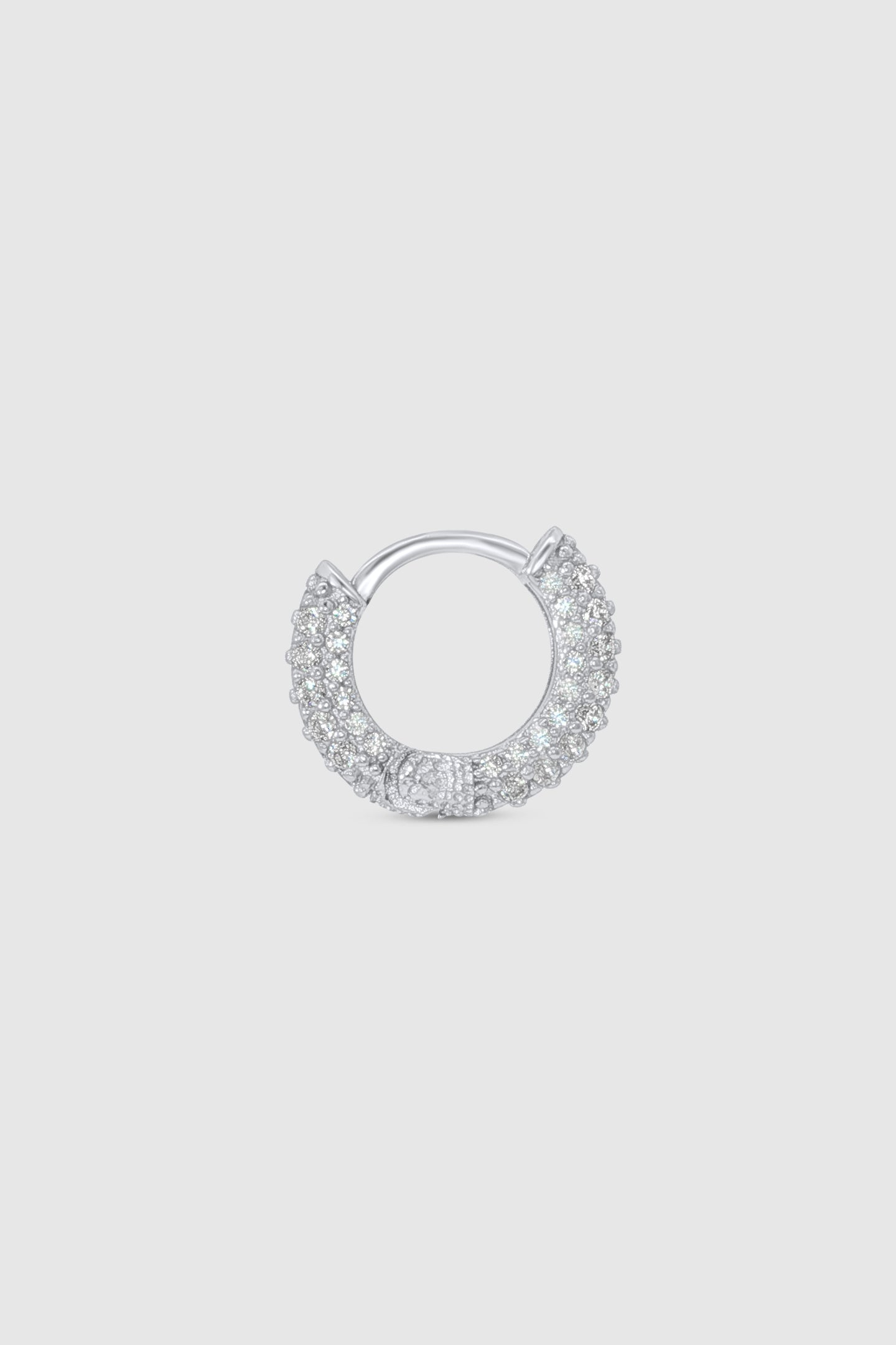 Chunky Crystal Huggie