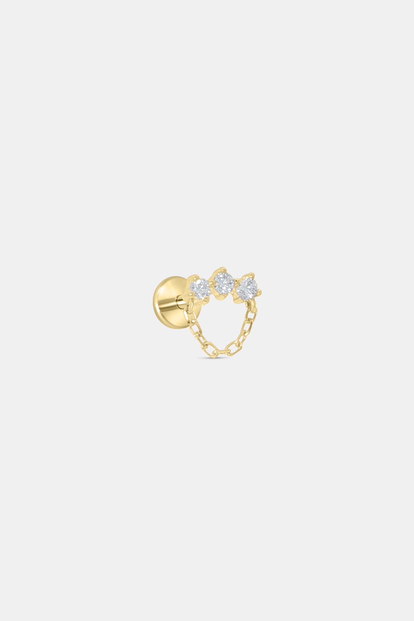 Trio Crystal Chain Flatback