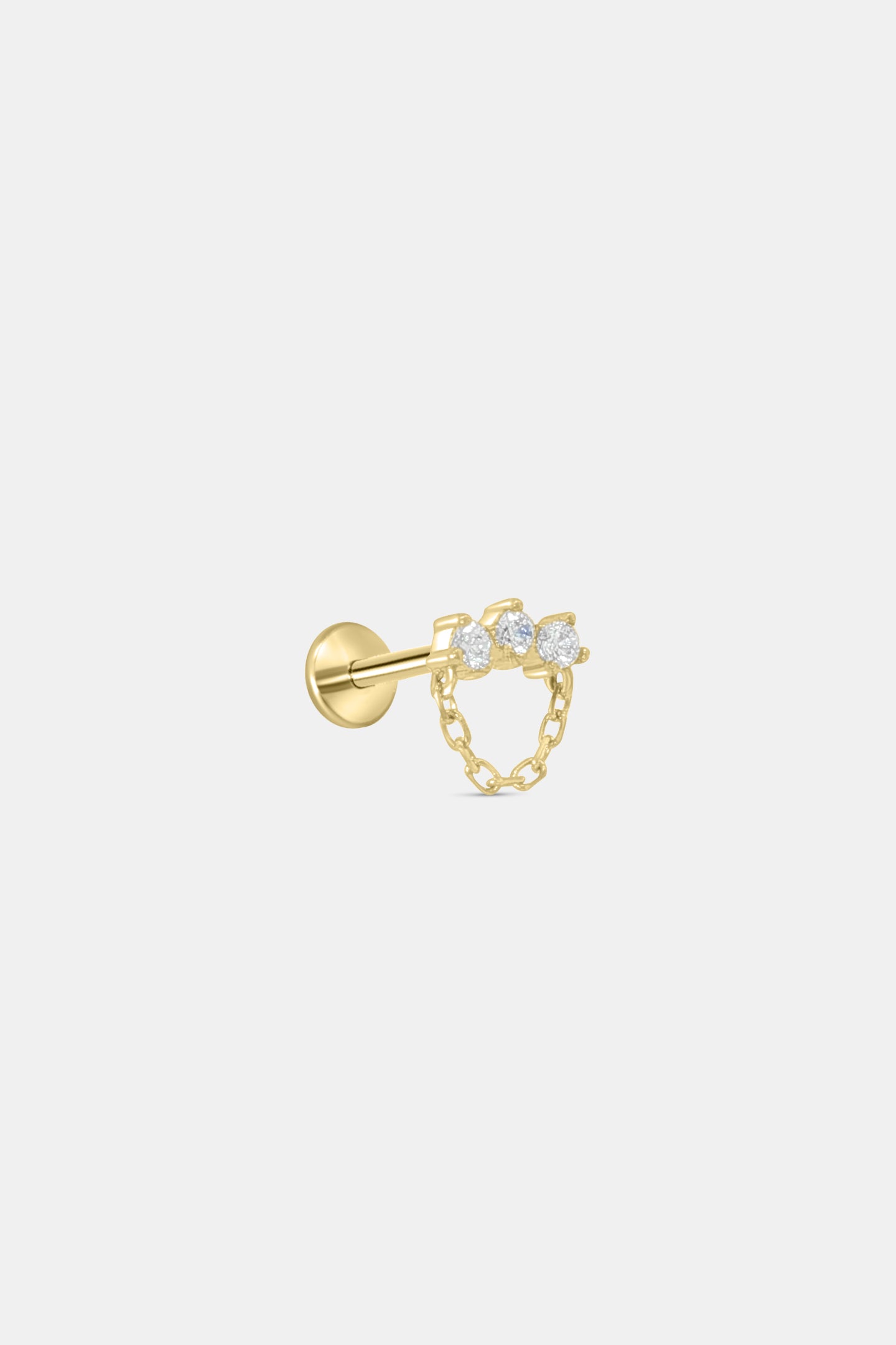 Trio Crystal Chain Flatback