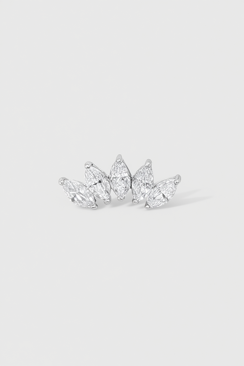 Crown Marquise Flatback